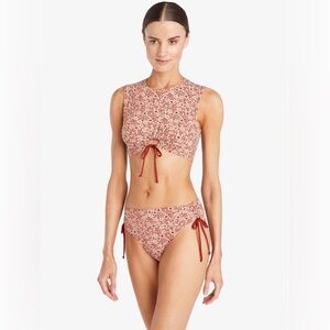 Robin Piccone Red Floral Bikini